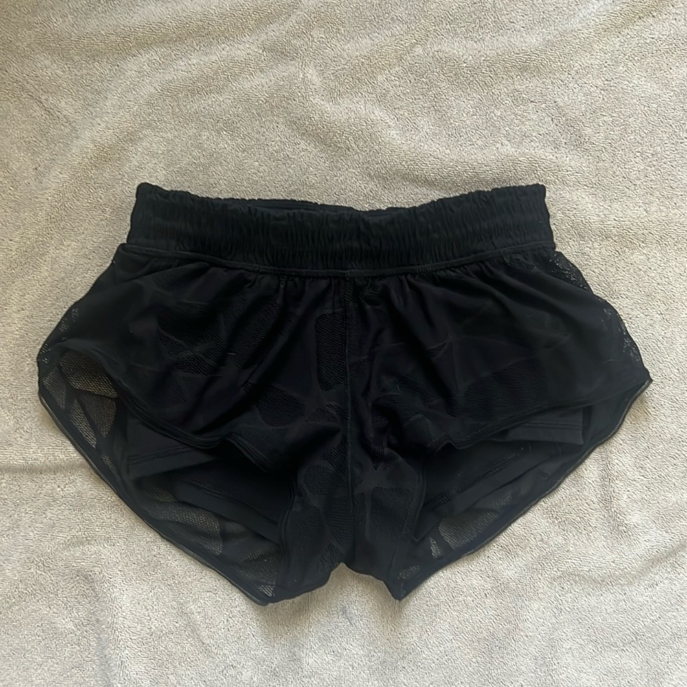 Black lulu shorts